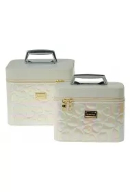 Kuferek L z lusterkiem na zamek 23x18x15cm