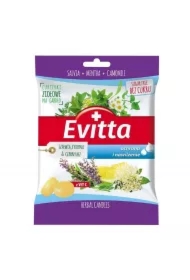 Cukierki ziołowe z witaminą C o smaku szałwii, cytryny, czarnego bzu