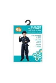 Strój dla dzieci Elegancki Policjant rozm. 120/130