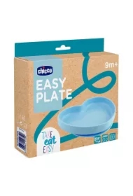 Talerz silikonowy serce 9m+