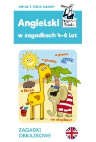 Kapitan Nauka. Angielski. Zagadki obrazkowe 4-6 lat