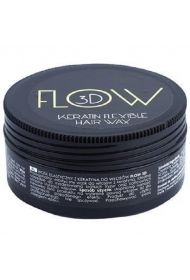 Фото - Інша косметика Flow 3D Keratin Flexible Hair Wax elastyczny wosk do włosów z keratyną 