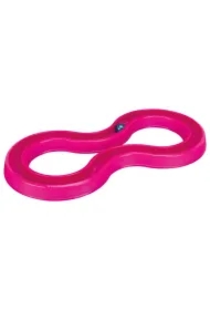 Tor dla kota Flashing Ball Race, 65 x 31 cm, różowy