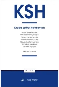 KSH. Kodeks spółek handlowych... w.15