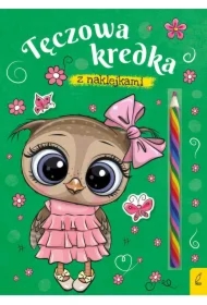 Tęczowa kredka. Sówka