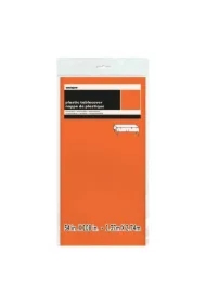 Obrus foliowy pomarańczowy 213x137cm