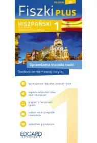 Fiszki plus. Hiszpański dla średnio zaawansowanych. Poziom B1