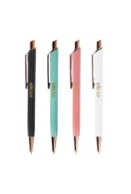 Długopis żelowy automatyczny Deco niebieski