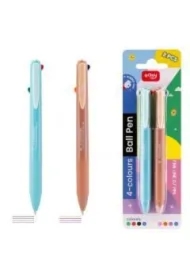 Długopis automatyczny czterokolorowy 2 szt EASY