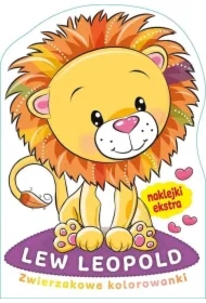 Zwierzakowe kolorowanki. Lew Leopold