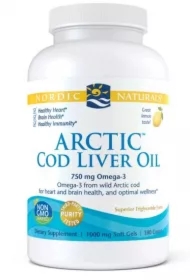 Arctic Cod Liver Oil Lemon Suplement diety