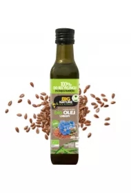 Olej lniany tłoczony na zimno