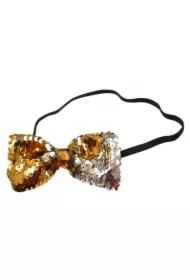 Muszka disco z cekinami dwustronnymi