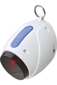 Wskaźnik laserowy, 11 cm, biało/niebieski