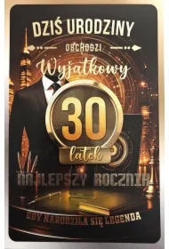 Karnet z wymiennymi rocznikami 30 męska