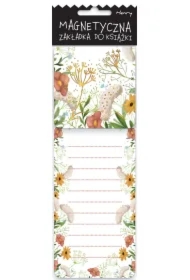 Zakładka notka Kwiaty Boho