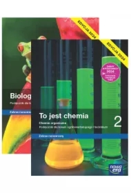 Pakiet podręczników: Biologia na czasie, To jest chemia. Zakres rozszerzony. Liceum i technikum. Klasa 2. Edycja 2024