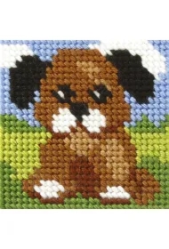 Zestaw do haftu Moje pierwsze wyszywanie Piesek