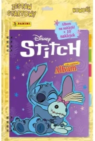 Album kolekcjonera z naklejkami Stitch
