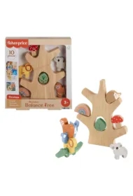  Fisher-Price. Drewniane drzewko Zestaw klocków