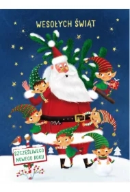 Karnet B6 BN Mikołaj