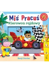 Miś pracuś. Kierowca rajdowy