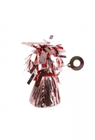 Ciężarek do balonów foliowych różowe złoto 170g