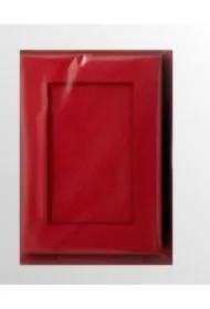 Karta passepartout + koperta bordowa