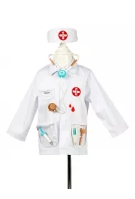 Kostium doktora lekarza zestaw z opaską i akcesoriami 4-7 lat