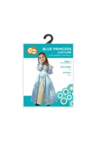 Strój dla dzieci Niebieska Księżniczka r. 92/104cm