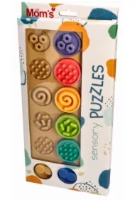 Puzzle sensoryczne kółeczka XL