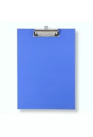 Deska A4 z klipem premium niebieska