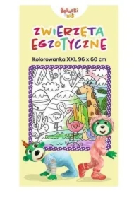 Kolorowanka XXL. Zwierzęta egzotyczne
