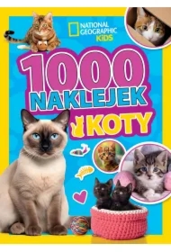 1000 naklejek. Koty. National Geographic Kids