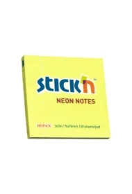 Notes samoprzylepny neonowy żółty