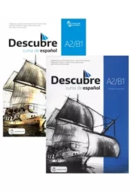 Pakiet Descubre A2/B1. Curso de español: Podręcznik wieloletni + CD, Zeszyt ćwiczeń do języka hiszpańskiego