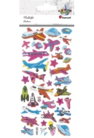 Naklejki wypukłe samoloty mix