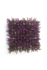 Roślina, do dekoracji akwarium, fioletowa, plastikowa, 25 cm x 25 cm, morski dywan