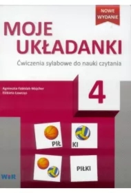 Moje układanki 4. Ćwiczenia sylabowe do nauki czytania