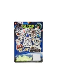 Naklejki fluo na ścianę 34,5x21cm