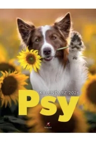 Kalendarz 2026 wieloplanszowy Psy