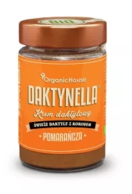 Krem kokosowo-daktylowy pomarańcza bezglutenowy