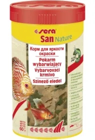 San Nature, płatki - pokarm wybarwiający premium