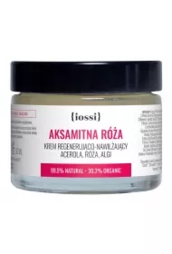 Aksamitna Róża krem do twarzy regenerująco-nawilżający acerola, róża, algi