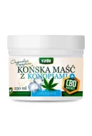 Końska maść z konopiami i CBD chłodząca