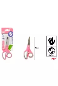Nożyczki szkolne dla leworęcznych 13cm różowe