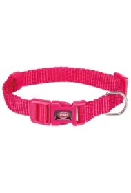 Obroża Premium, XS-S: 22-35 cm/10 mm, fuksja