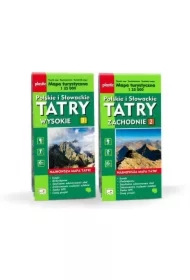 Mapa turystyczna Tatry Polskie i Słowackie 2w1 1:25 000