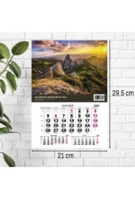 Kalendarz 2026 jednodzielny Góry