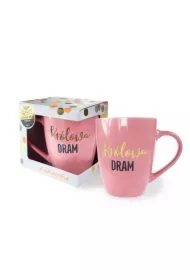 Kubek Q 874 Past Elle Królowa dram (róż)